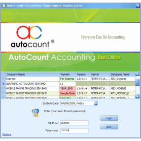 AutoCount Accounting 2.0